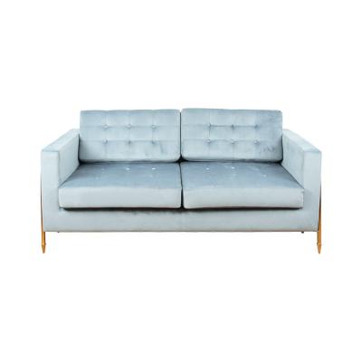 China Sala de estar contemporánea Sofa Modern de la tela del terciopelo de la decoración de los muebles en venta