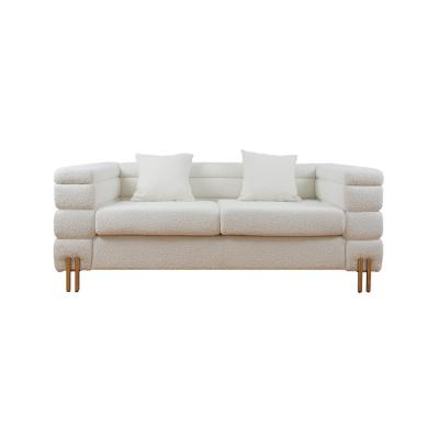 China Modernes Spitzensamt-Gewebe kundenspezifischer Sofa Furniture Solid Wood zu verkaufen