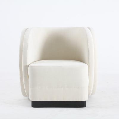 中国 Solid Wood Single Leisure Chair Luxury Modern Indoor Living Room Furniture 販売のため