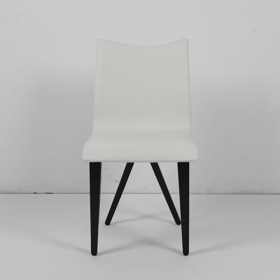 China Overlapping Legs Modern Elegant Dining Chairs Contemporary Style for sale