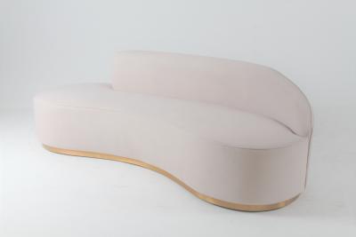 China Diseño curvado sala de estar de Sofa Chair Recliner Italian Modern en venta
