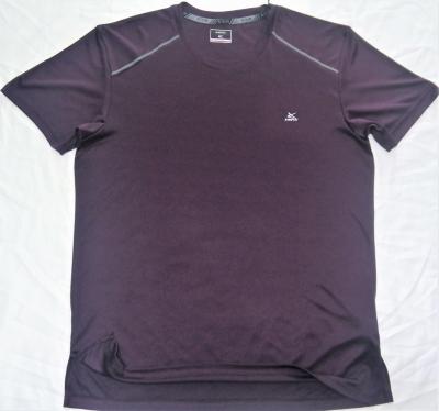 China Breathable Quick Dry OEM Accepted Mens Round Neck T Shirt for running for sale