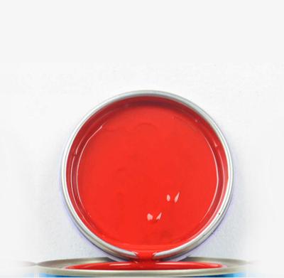 China 2K Bright Red Paint Stracth Metallic Glossy Acrylic Spray Paint for sale