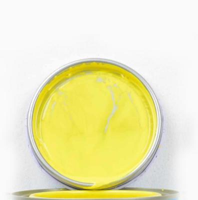 China 2K Lemon Yellow Car Paint Acrylic Spray For Automotive Repair ISO14001 for sale