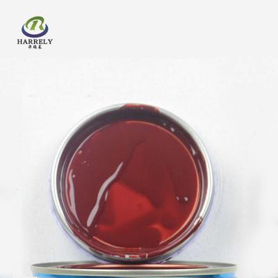 China Chestnut Red Bright Car Paint ISO14001 Automotive Acrylic Spray Coating for sale