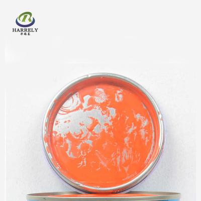 중국 반짝이는 오렌지 붉은 차 페인트 세라믹 스프레이 아크릴 1K 자동차 페인트 0.5L 1L 2L 4L 판매용