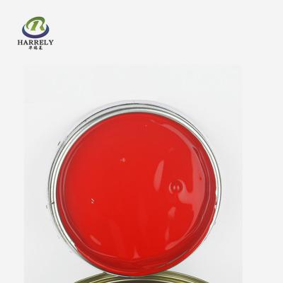China Pintura para automóviles cromada de gran capacidad 1K Revestimiento rojo transparente 0.5L 1L 2L 4L en venta