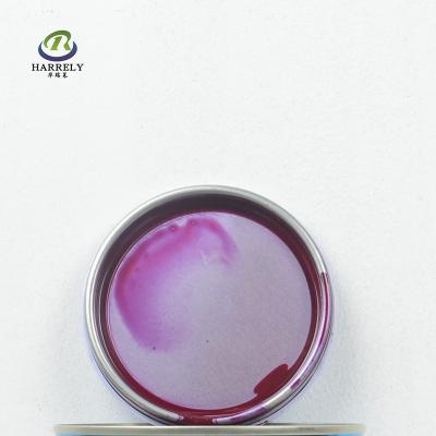 Китай Фиолетовая красная краска для автомобилей, ISO9001 Нежелтящая краска для ремонта кузова автомобиля продается