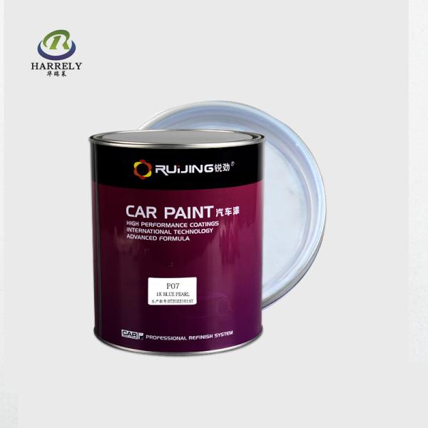 Quality Huge Capacity Blue Pearl Car Paint , 1K OEM Acrylic Lacquer Car Paint for sale
