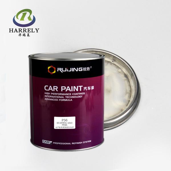 Quality Spray Acrylic Car Paints 1K Crystal Gold Pearl Color 2L 4L For Auto Refinish for sale