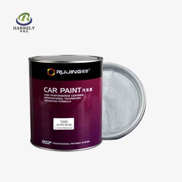 Quality 1K Fine Silver Coating Paint Low MOQ 0.5L 1L 2L 4L OEM For Automotive for sale