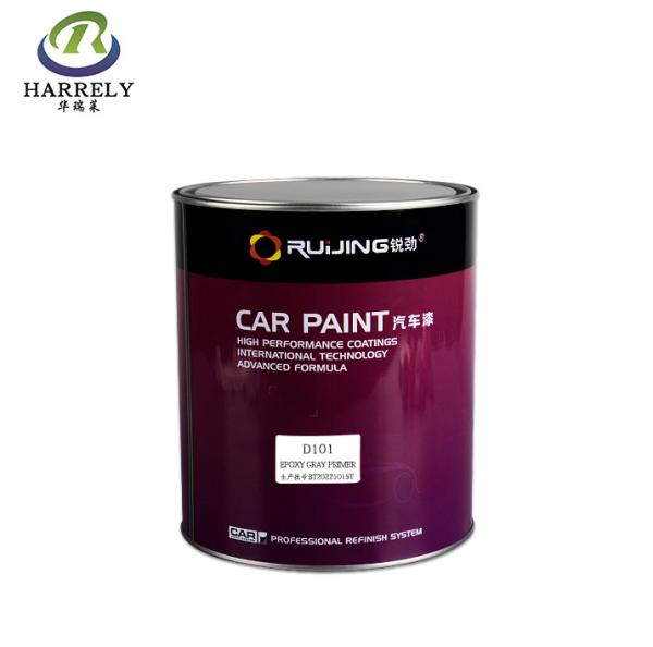 Quality ISO14001 Grey Epoxy Primer Resin Spray Auto Paint Coating 100L MOQ for sale