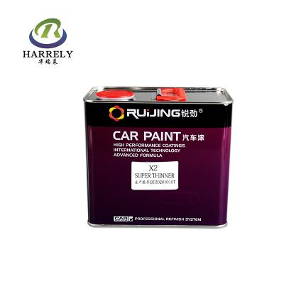 China Slow Drying Thinning Car Paint 1L 4L Transparent Acrylic Lacquer for sale