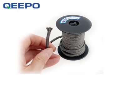 China Corda estática eletrostática 5mm do Esd da eletricidade do cabo da fibra do metal anti à venda