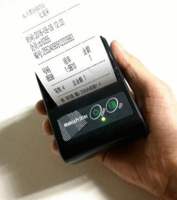 China Android IOS 58mm Mobile Pocket Mini Small Portable Bluetooth Thermal Receipt Printer Label Sticker Printer for sale