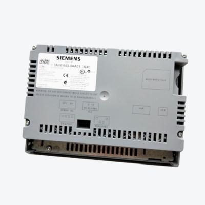 中国 SIEMENS 6AV2124-0UC02-0AX1 SIMATIC HMI TP1900モジュール 販売のため