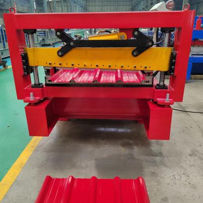 China Rib Roof Panel Roll Forming Machine 15m/Min Roof Panel Making Machine for sale