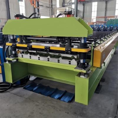 China Color Steel Trapezoidal Roll Forming Machine for Roof / wall for sale