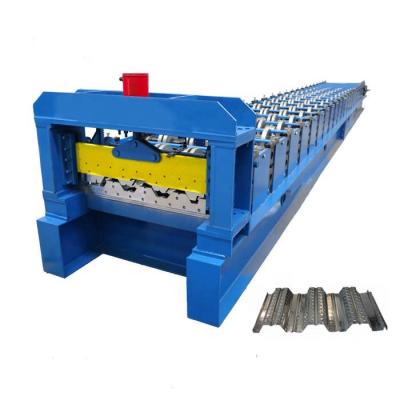 中国 機械を形作る鋼鉄電流を通されたコイルの床のDECKING機械橋床 販売のため