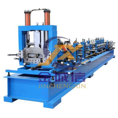 China C80-300 C Purlin Roll Forming Machine , Full Automatic C Channel Roll Forming Machine for sale