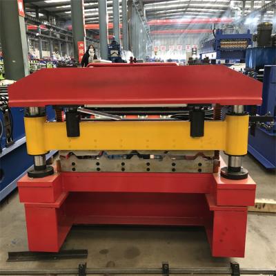China Automatic high speed roof panel roll forming machine use for Construction Material for sale