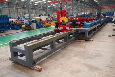 China C Channel Unistrut Roll Forming Machine 8-15m/min for solar panel support for sale