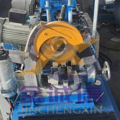 China Hydraulic Cutting Roll Forming Machine For Solar Structure 10-23m/min for sale