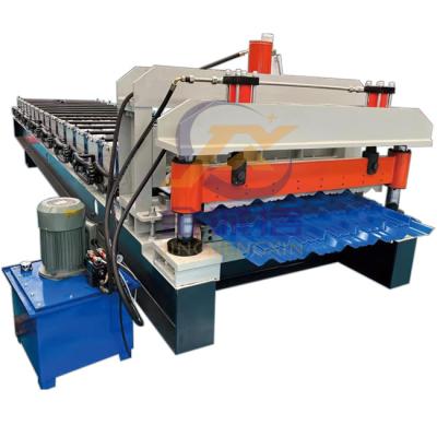 China 5.5kW Glazed Tile Making Machine Low Noise PLC And Converter Controlling System for sale