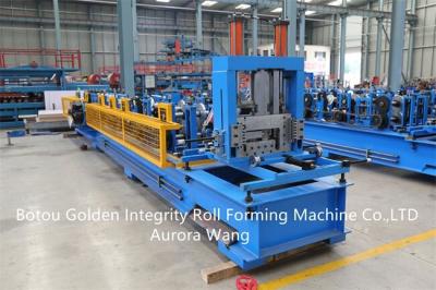 China Steel CZ Purlin Roll Forming Machine ISO9001 CE U Purlin Roll Forming Machine for sale
