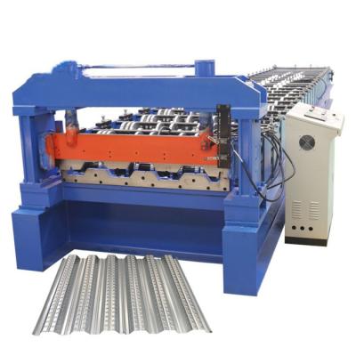 China 15-20m/Min Floor Decking Roll Forming Machine Hydraulic Cutting for sale
