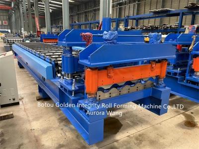 China 6M/min Roofing Tile Forming Machine ISO9001  For Building Material for sale