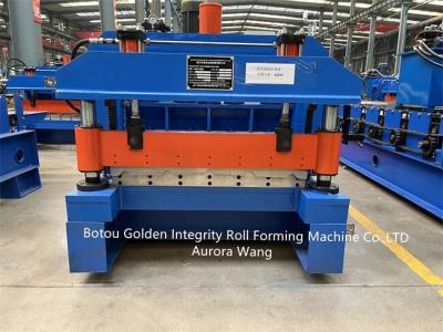China GI Glazed Tile Roll Forming Machine Roofing Tile Making Machine For Building Material for sale