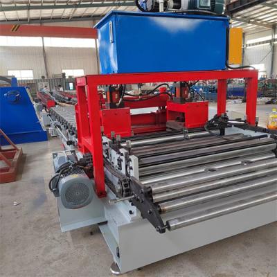 China Controlo galvanizado do PLC de Tray Roll Forming Machine do cabo do aço 0.8-2.5mm à venda