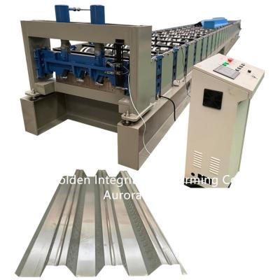 China galvanized steel coil Floor Deck Forming Machine 380V 50Hz 3 phase for sale