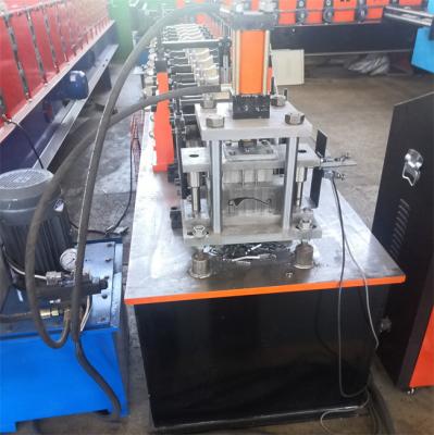 China Galvanized Steel Shutter Door Forming Machine Hydraulic Cutting for sale