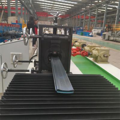China 7.5kw Shutter Door Roll Forming Machine PU Roller Shutter Door Making Machine for sale