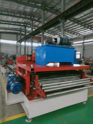 China Blue 12m/Min Cable Tray Roll Forming Machine 18 Roller Stations​ for sale