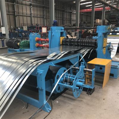 China Precision 0.5mm Metal Coil Slitting Machine For Galvanized Steel And Stainless Steel for sale