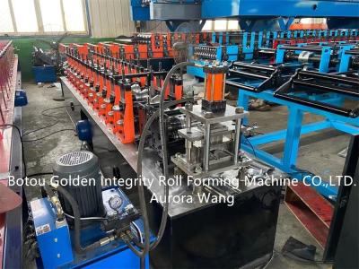 China 8-12m/Min Shutter Door Roll Forming Machine Iron Roller Shutter Slat Machine for sale