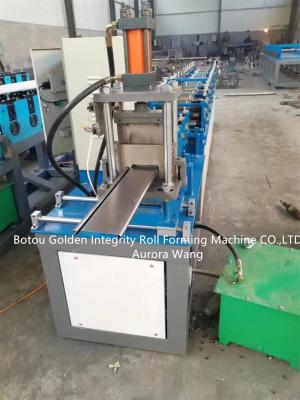 China Automatic Shutter Door Roll Forming Machine 0.7-2mm Rolling Shutter Machine for sale