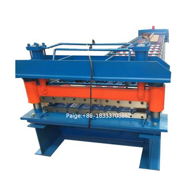 China IBR Long Span Metal Roof Forming Machine Steel Profile Roll Forming Machine for sale
