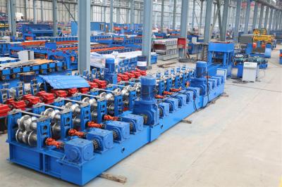 China Two Waves Three Waves Guard Rail Bending Machine 400H Steel Framing for sale