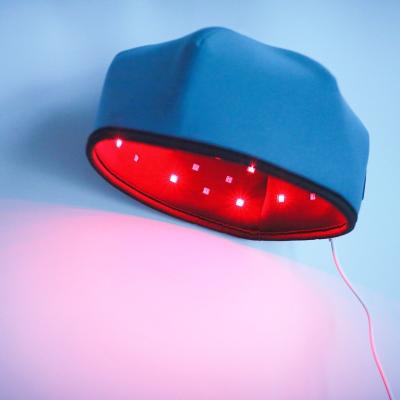 China Tampão leve vermelho conduzido Handheld portátil do capacete do chapéu da terapia para o crescimento e a cara da queda de cabelo em casa à venda
