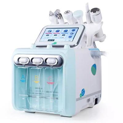 China Máquina 6 de FacialBeauty do oxigênio do hidrogênio em 1 instrumento de hidratação facial da beleza da bolha H2O2 pequena multifuncional. à venda