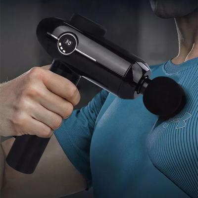 China 2022 Newest OABES Handheld Portable Lightweight Muscle Fascia Gun Percussion Massager for Chronic Back Pain Relief for sale