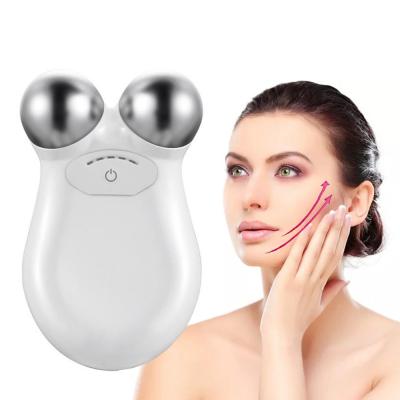 China EMS Adjustable Microcurrent Facial Massager Roller Remove Wrinkle Skin Tightening for sale
