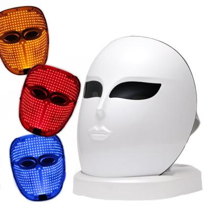 中国 再充電可能なLEDライト光子療法のマスクは取り外しの顔の美にしわを寄せる 販売のため