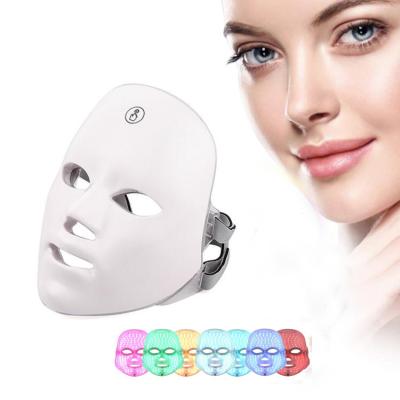 China Led Beauty Light Mask Facial Skin Beauty Therapy 7 Colors for sale