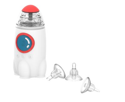 China Hygienic Health Electric Nose Cleaner Baby Nasal Aspirator Booger Picker Suction Snot Sucker For Congestion Relief for sale