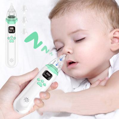 China Electric Baby Nasal Aspirator Music Soothes Safe Hygienic Vacuum Nose Cleaner for sale